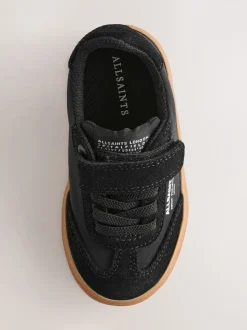 smALLSAINTS Black Ripstop Gum Sole Trainers
