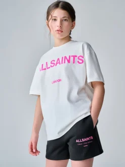 smALLSAINTS Black Underground Sweat Shorts