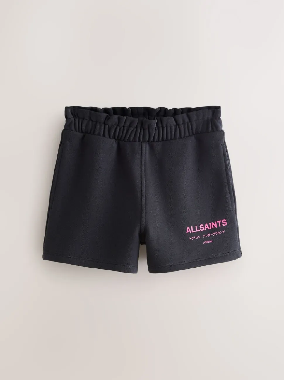 smALLSAINTS Black Underground Sweat Shorts