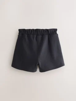 smALLSAINTS Black Underground Sweat Shorts