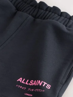 smALLSAINTS Black Underground Sweat Shorts