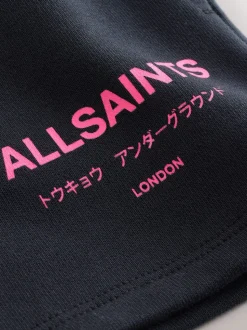 smALLSAINTS Black Underground Sweat Shorts