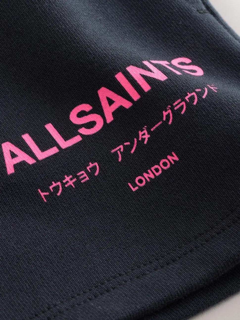 smALLSAINTS Black Underground Sweat Shorts