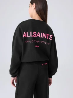 smALLSAINTS Black Underground Sweatshirt and Wide Leg Joggers Set