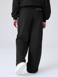 smALLSAINTS Black Underground Sweatshirt and Wide Leg Joggers Set