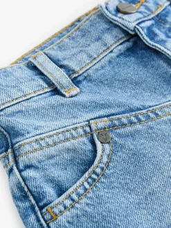 smALLSAINTS Blue Denim Girls High Waisted Emmy Denim Shorts