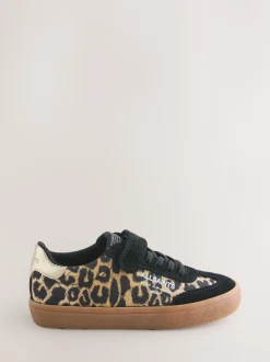 smALLSAINTS Brown Ripstop Gum Sole Trainers