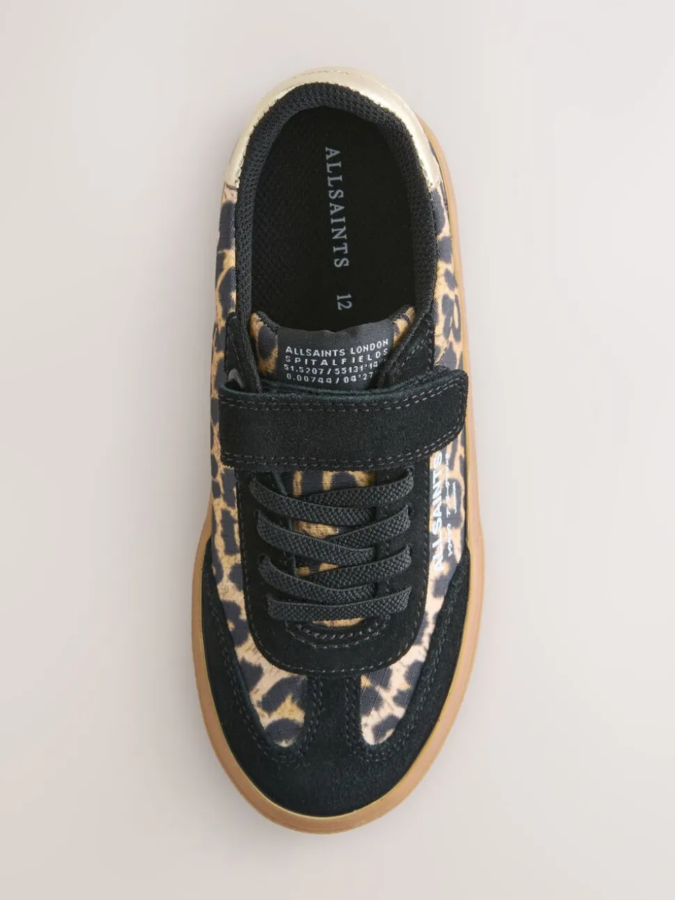 smALLSAINTS Brown Ripstop Gum Sole Trainers