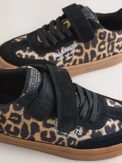 smALLSAINTS Brown Ripstop Gum Sole Trainers