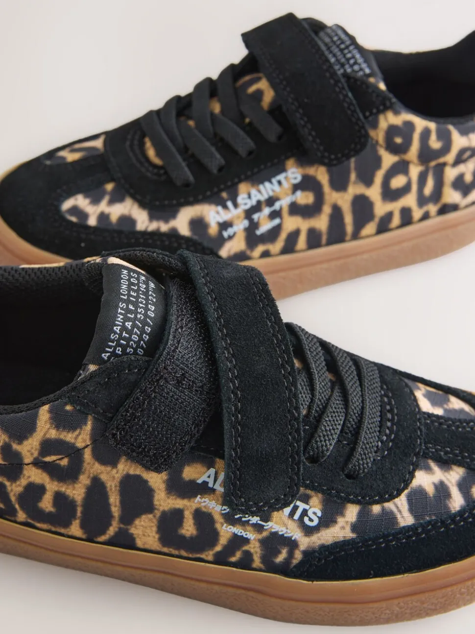 smALLSAINTS Brown Ripstop Gum Sole Trainers