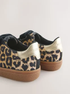 smALLSAINTS Brown Ripstop Gum Sole Trainers