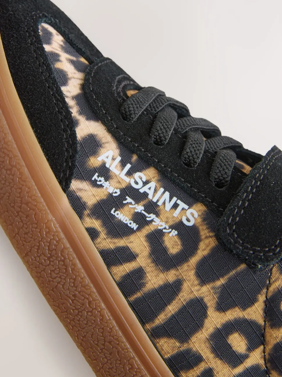 smALLSAINTS Brown Ripstop Gum Sole Trainers