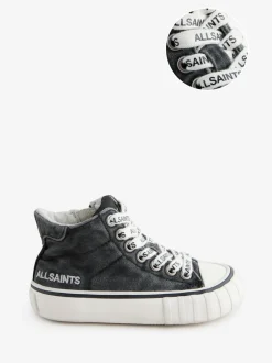smALLSAINTS Grey Print High Top Trainers