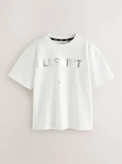smALLSAINTS Leopard/Black Oversized Girls Logo T-Shirts 3 Pack