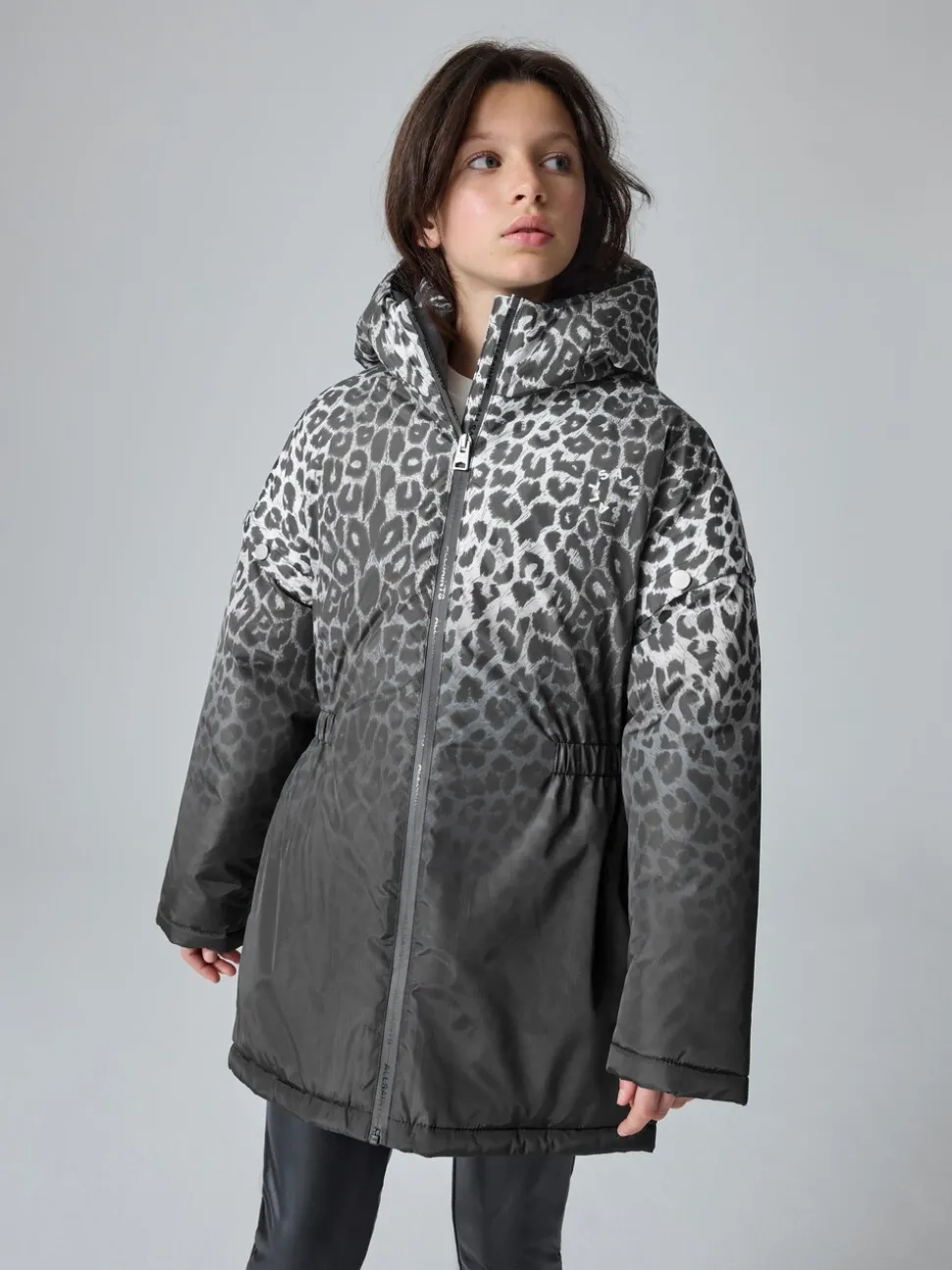 smALLSAINTS Leopard Ombre Coat