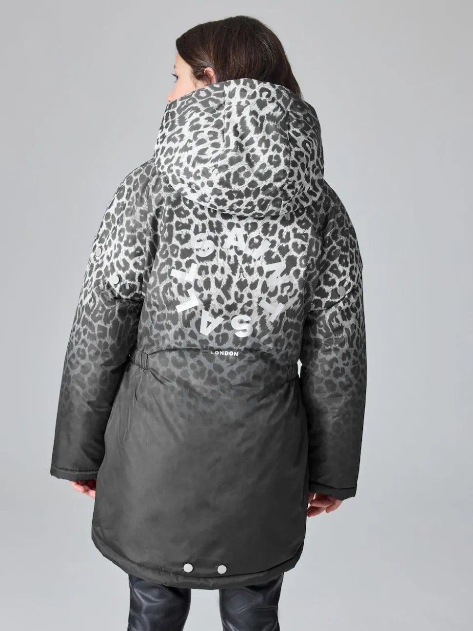 smALLSAINTS Leopard Ombre Coat