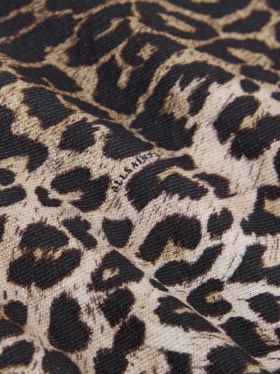 smALLSAINTS Leopard Oversized Pullover Hoodie
