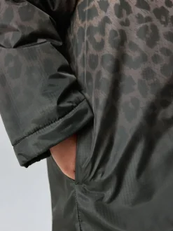 smALLSAINTS Leopard Print Younger Girls Coat