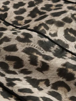 smALLSAINTS Leopard Puffed Sleeve Dress