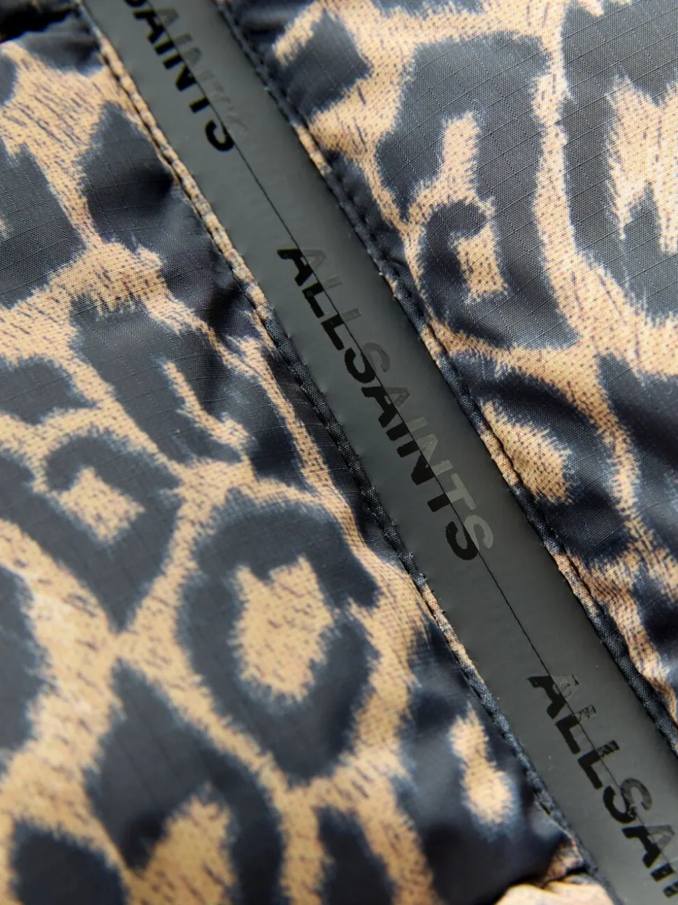 smALLSAINTS Leopard Underground Padded Coat