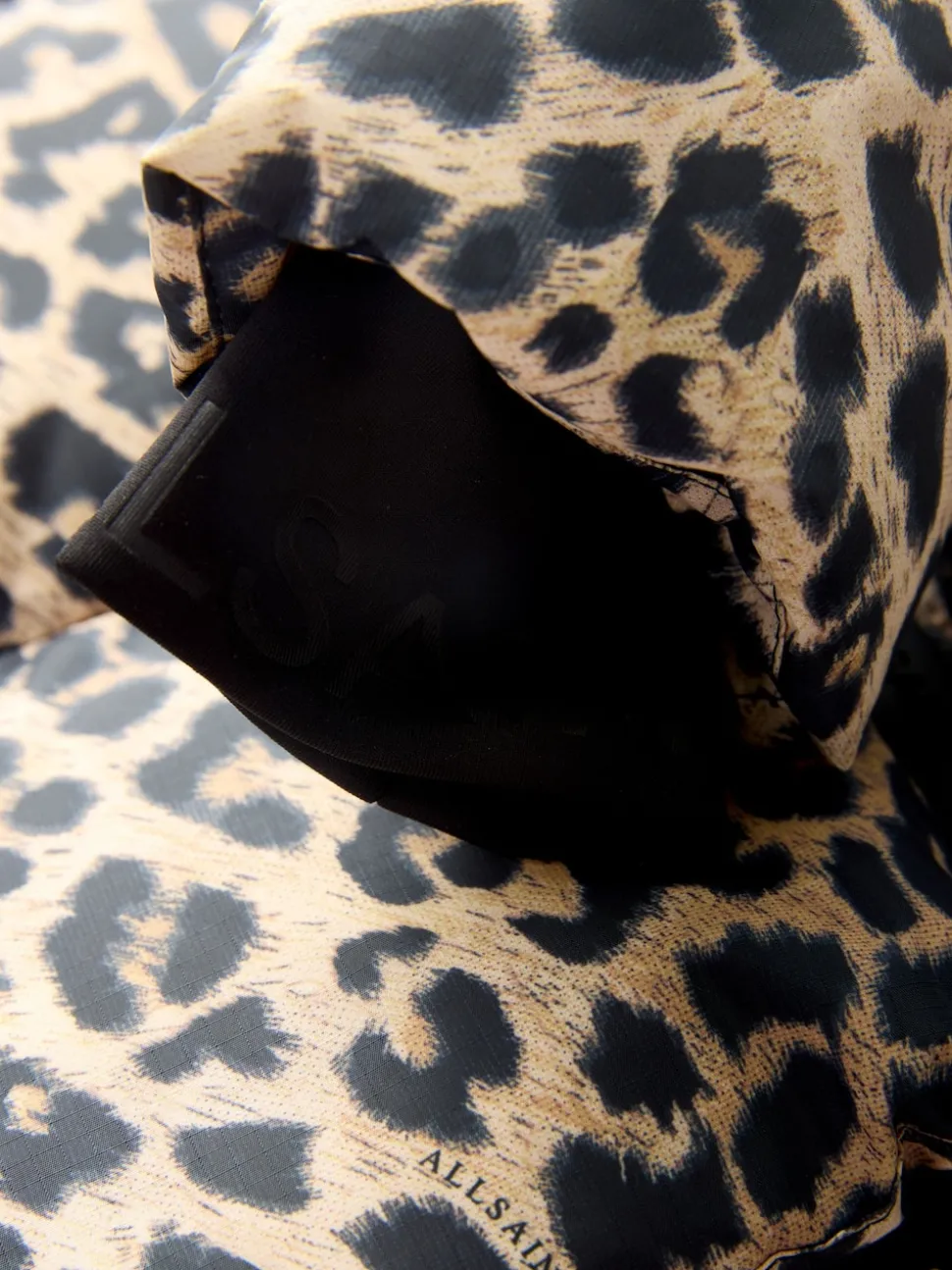 smALLSAINTS Leopard Underground Padded Coat