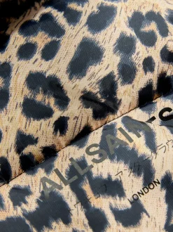 smALLSAINTS Leopard Underground Padded Coat