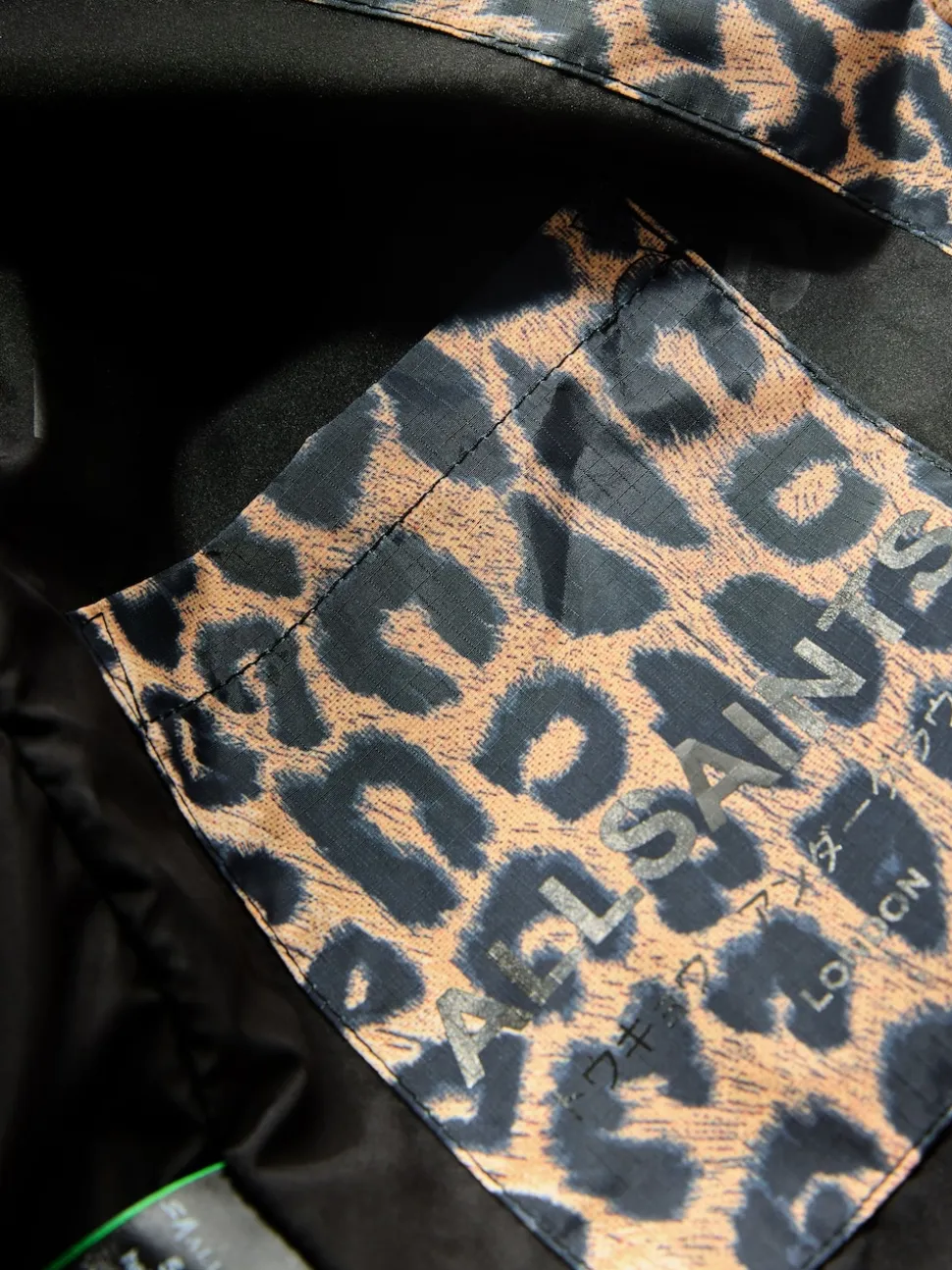 smALLSAINTS Leopard Underground Padded Coat