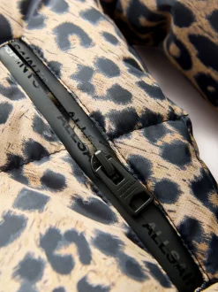 smALLSAINTS Leopard Underground Padded Coat