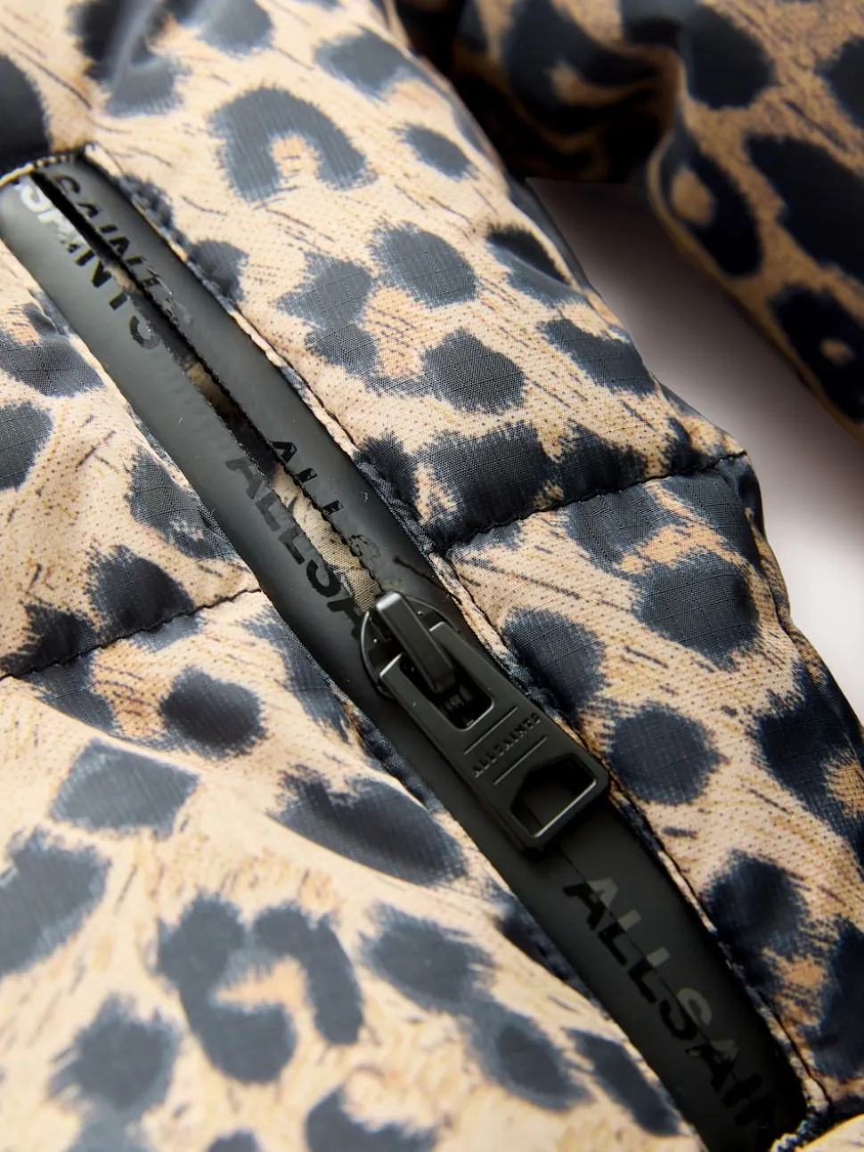 smALLSAINTS Leopard Underground Padded Coat