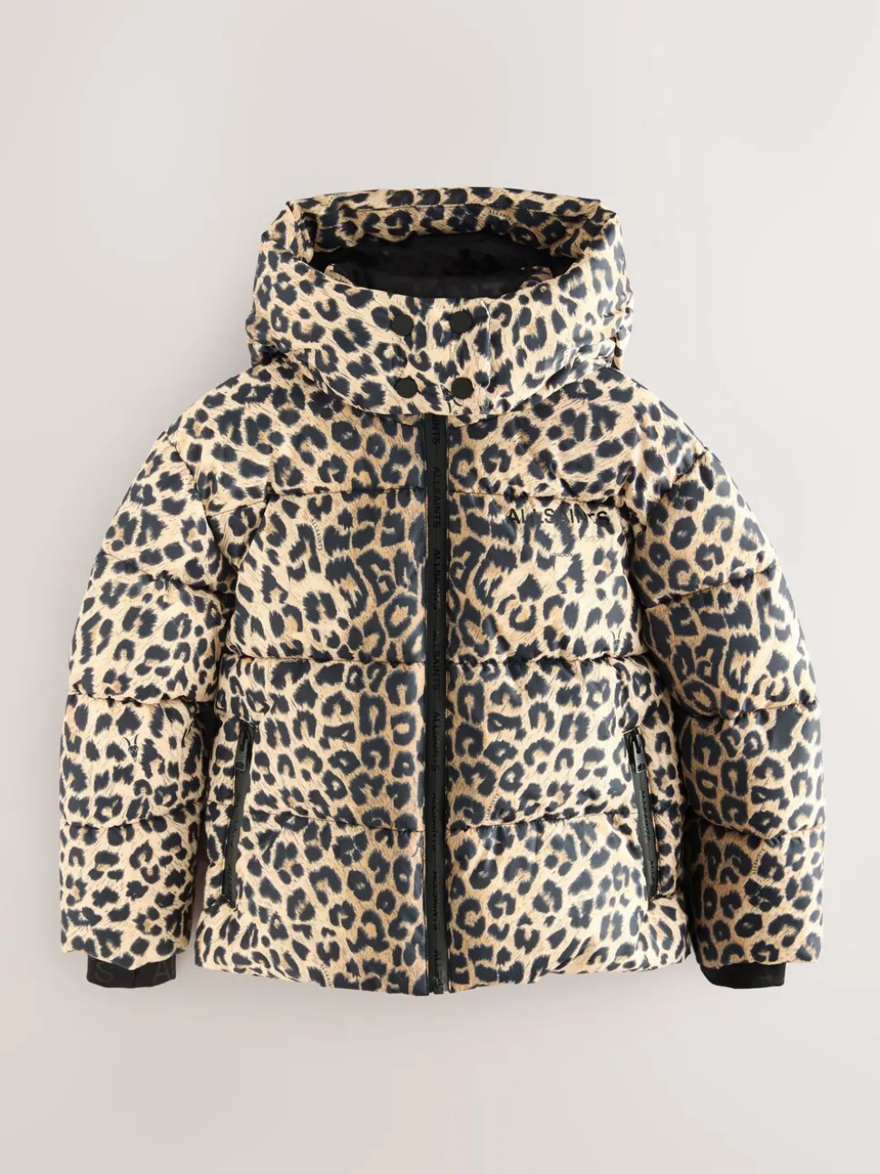 smALLSAINTS Leopard Underground Padded Coat