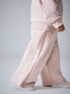 smALLSAINTS Light Pink Lover Sweatshirt and Wide Leg Joggers Younger Set