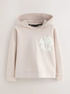 smALLSAINTS Light Pink Orlando Oversized Pullover Hoodie