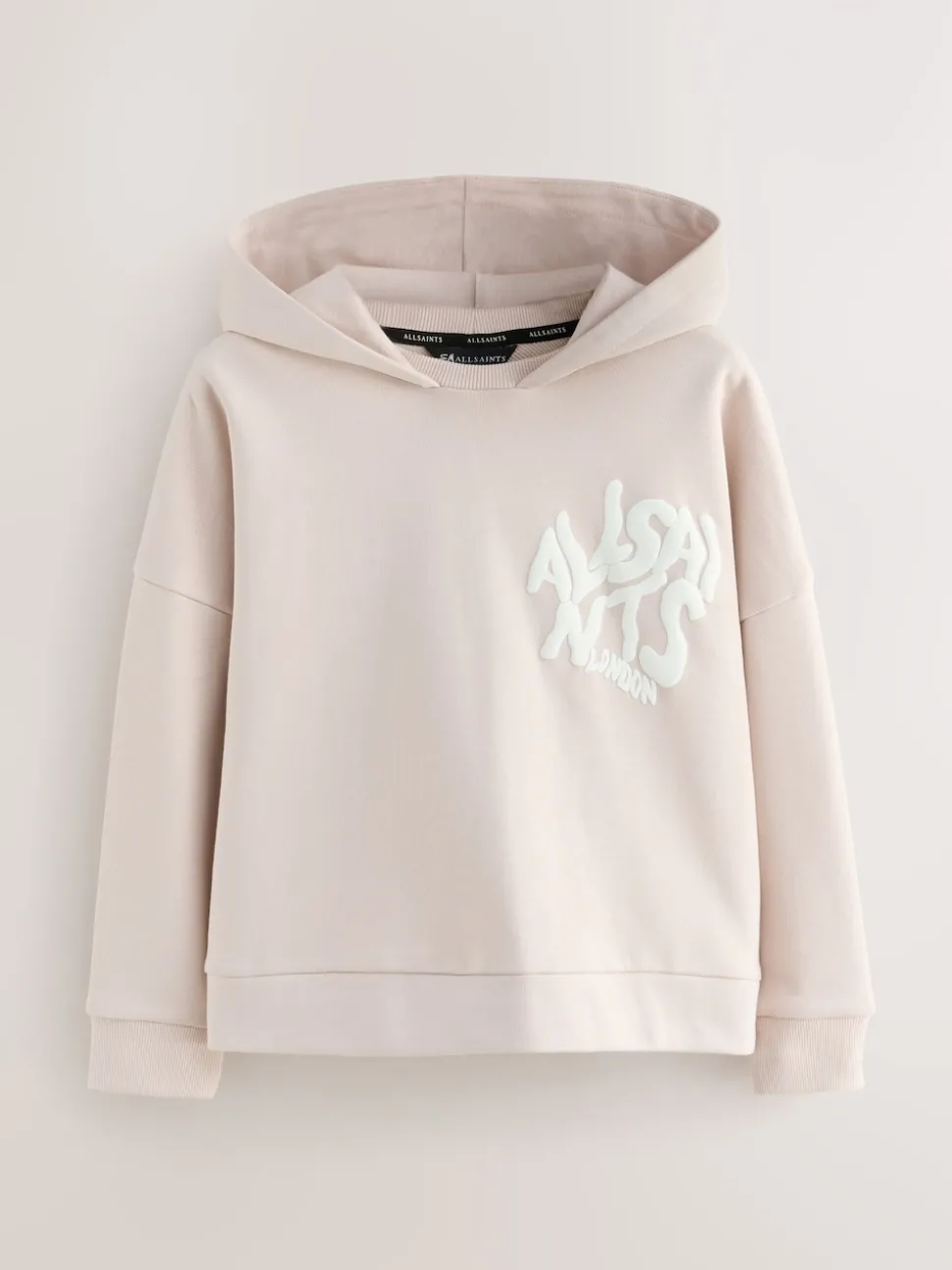 smALLSAINTS Light Pink Orlando Oversized Pullover Hoodie