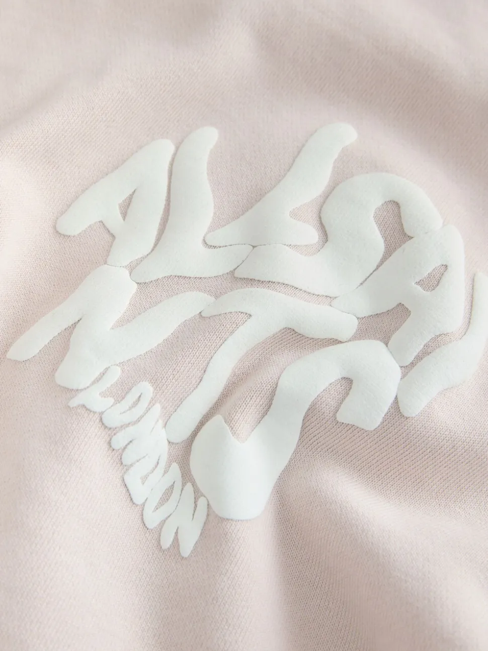 smALLSAINTS Light Pink Orlando Oversized Pullover Hoodie