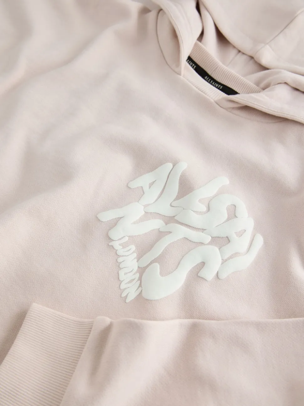 smALLSAINTS Light Pink Orlando Oversized Pullover Hoodie
