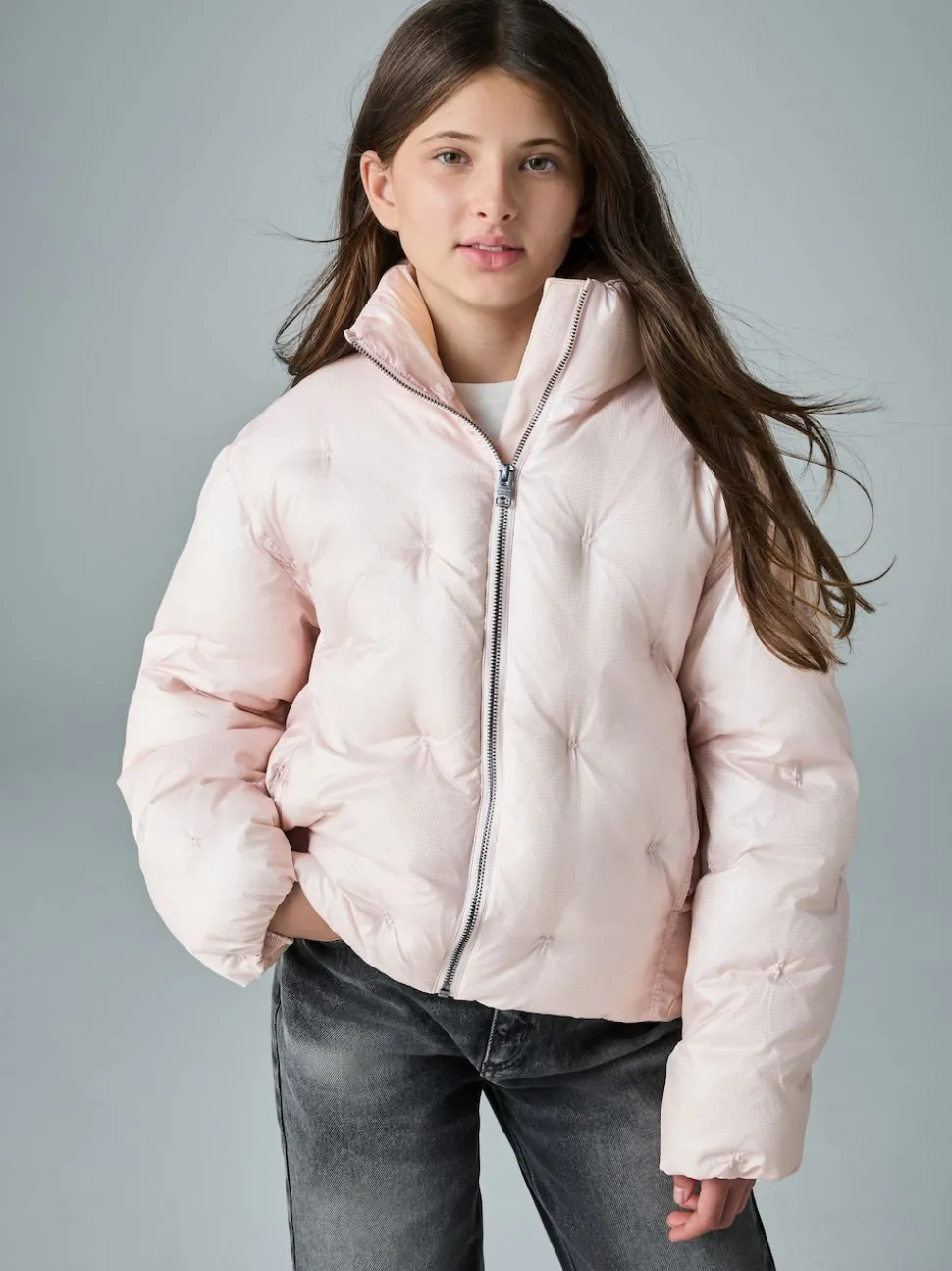 smALLSAINTS Light Pink Padded Jacket
