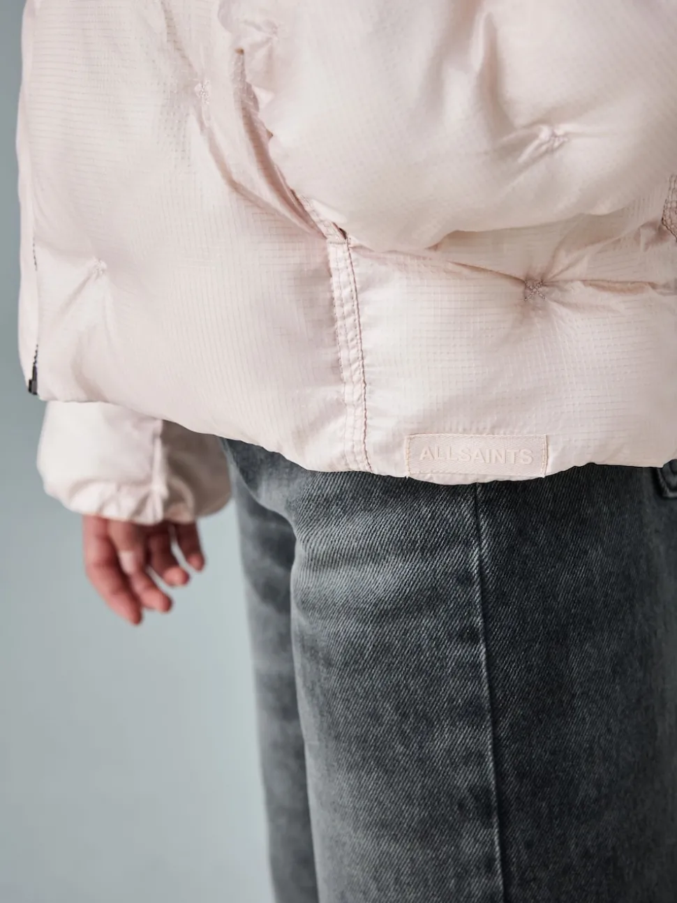 smALLSAINTS Light Pink Padded Jacket