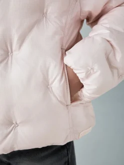 smALLSAINTS Light Pink Padded Jacket