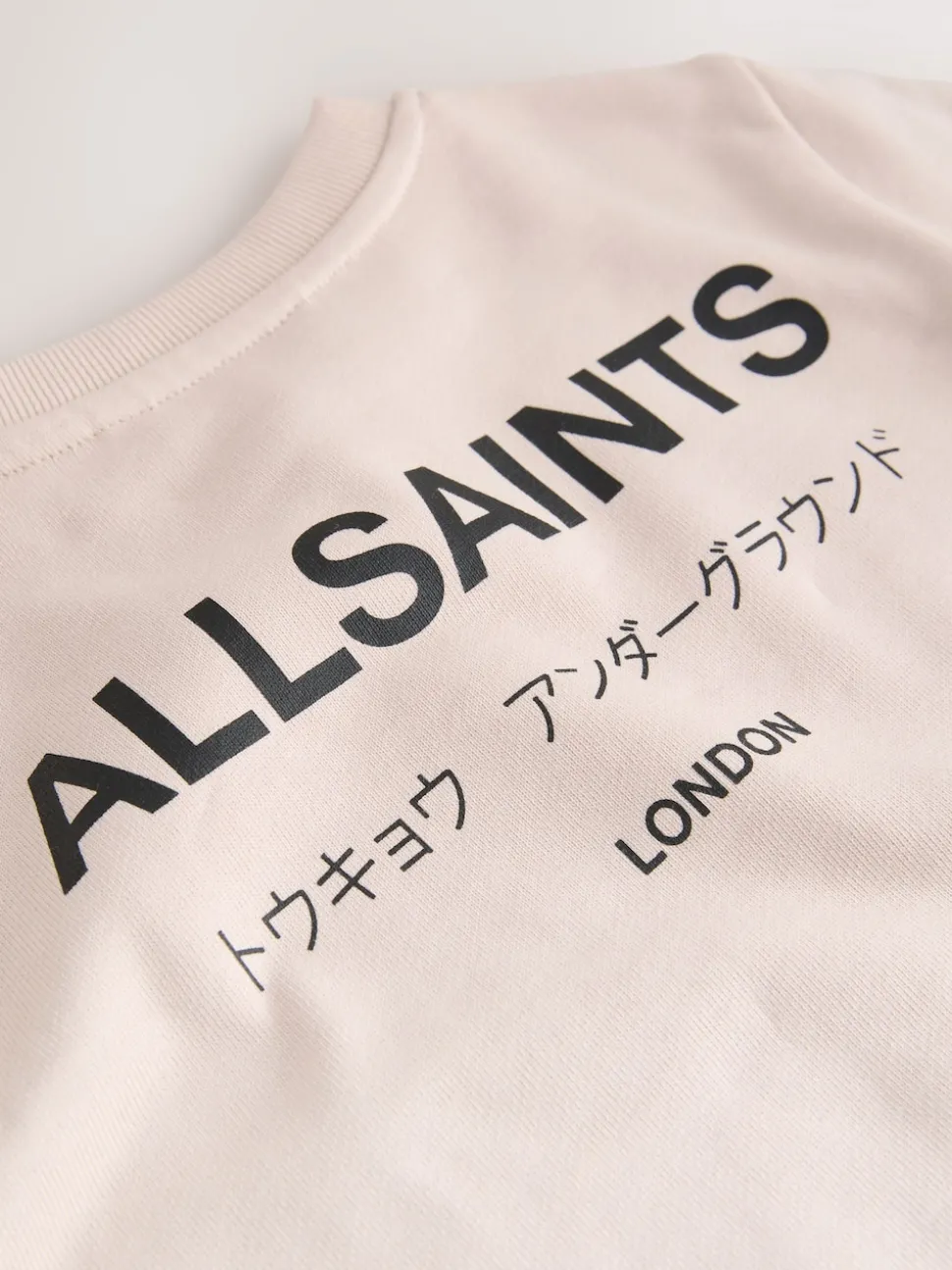 smALLSAINTS Light Pink Underground Oversized Younger Girls Sweatshirt and Joggers Set