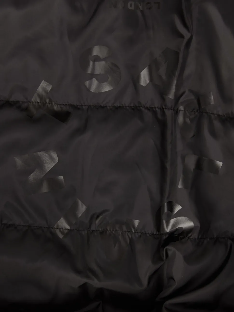 smALLSAINTS Metallic Longline Padded Girls Coat
