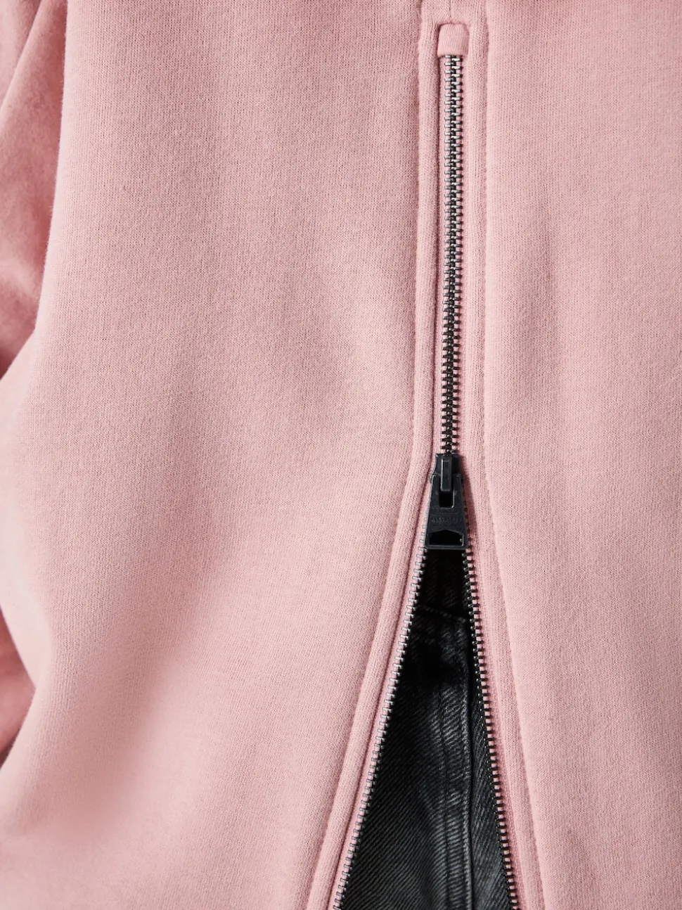 smALLSAINTS Mid Pink Oversized Dana Zip Hoodie