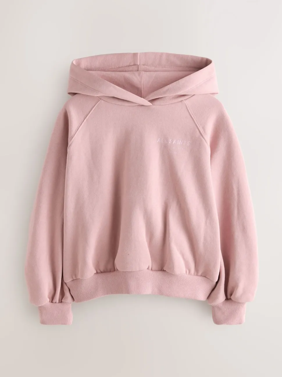 smALLSAINTS Mid Pink Oversized Dana Zip Hoodie