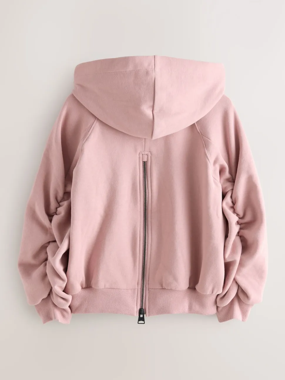 smALLSAINTS Mid Pink Oversized Dana Zip Hoodie
