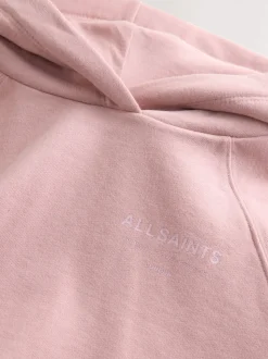 smALLSAINTS Mid Pink Oversized Dana Zip Hoodie