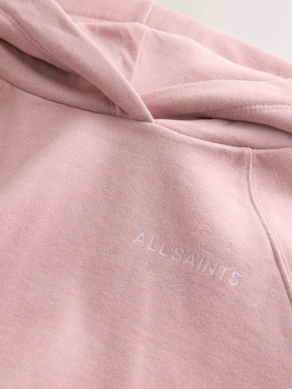 smALLSAINTS Mid Pink Oversized Dana Zip Hoodie