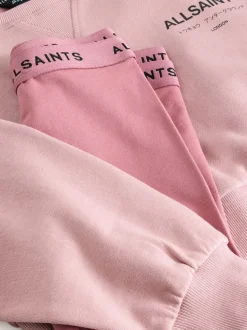 smALLSAINTS Mid Pink Underground Cropped Sweatshirt and Legging Set