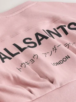 smALLSAINTS Mid Pink Underground Cropped Sweatshirt and Legging Set