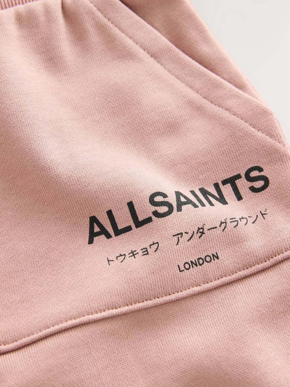 smALLSAINTS Mid Pink Underground Cuffed Relaxed Sweatpants