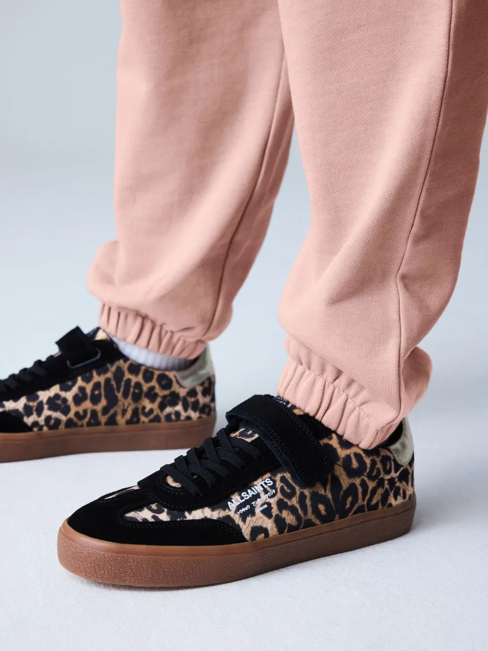 smALLSAINTS Mid Pink Underground Cuffed Relaxed Sweatpants