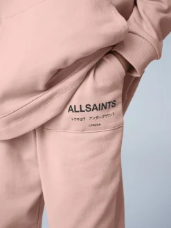 smALLSAINTS Mid Pink Underground Cuffed Relaxed Sweatpants